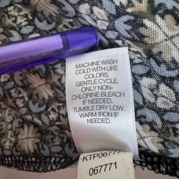 J. Jill Size Medium Tunic Top 95% Pima Cotton - Picture 7 of 7